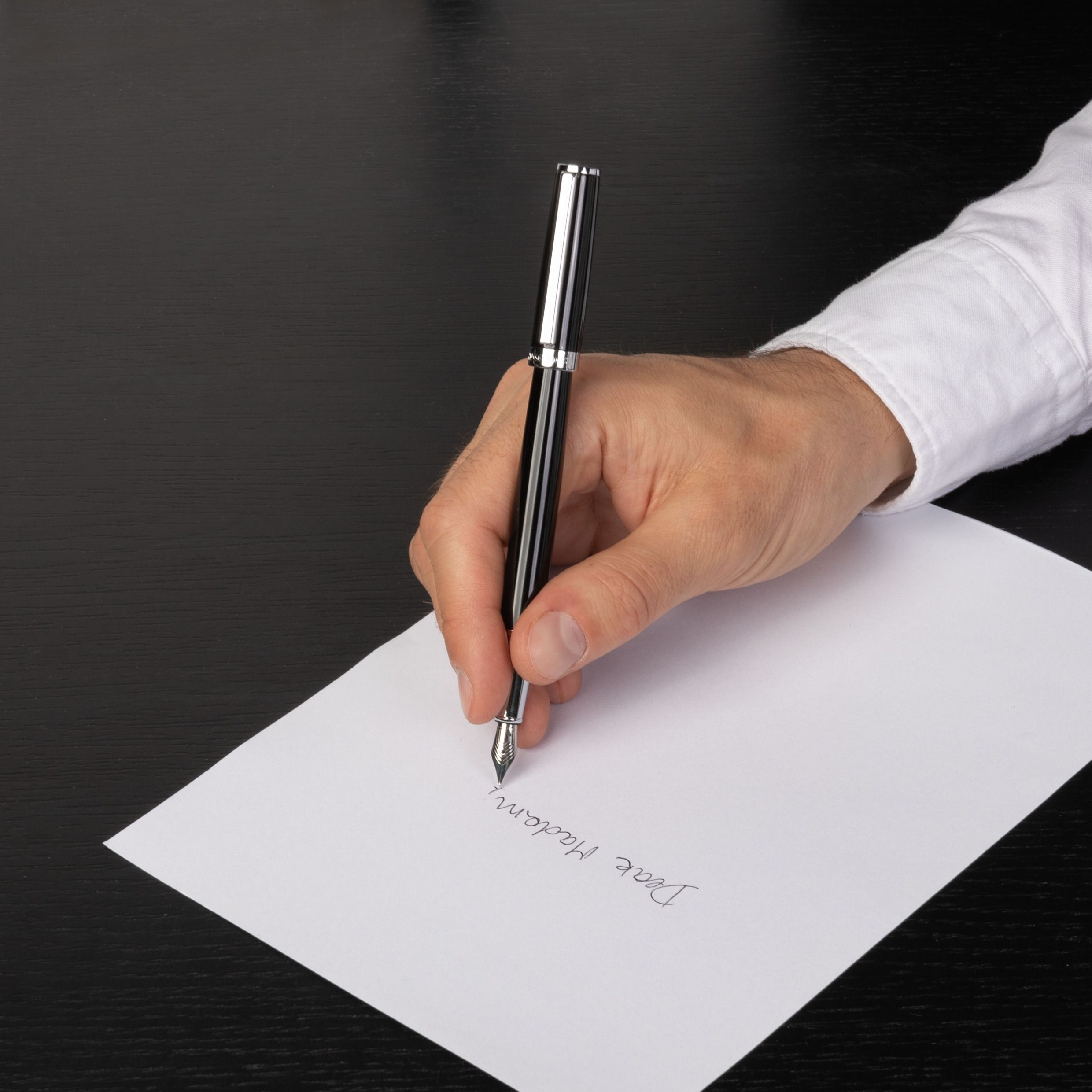 Hugo Boss Gear Icon Black Fountain pen - Vulpen / Fountain pen